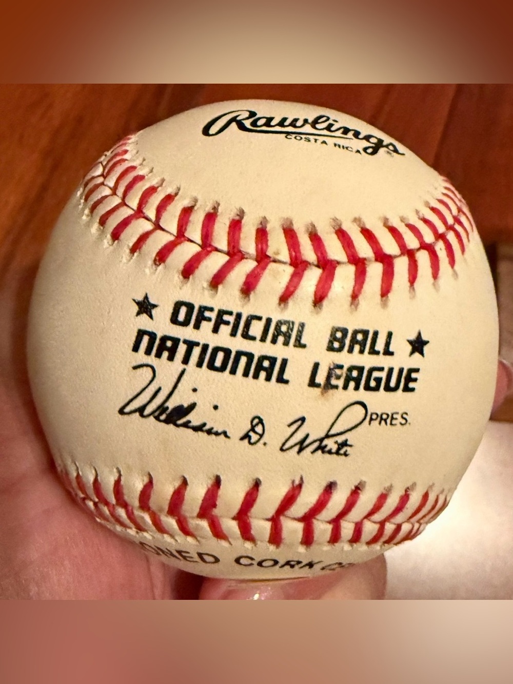 Willie Mays Autographed Baseball - Vintage Americana Memorabilia COA #6808 - Picture 7 of 13